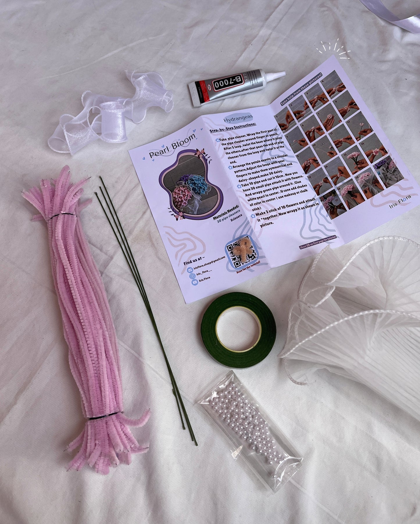 Pink Pearl bloom | DIY Kit