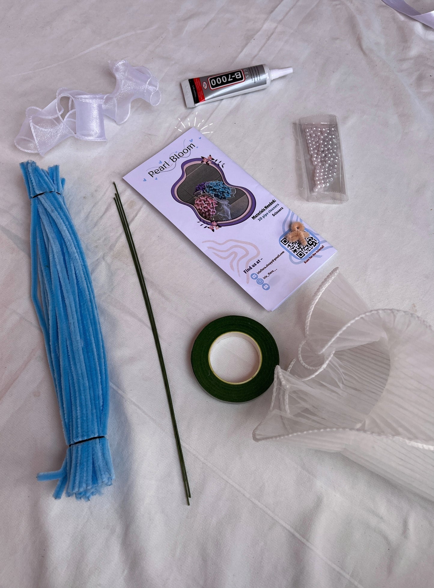 Blue pearl bloom | DIY Kit