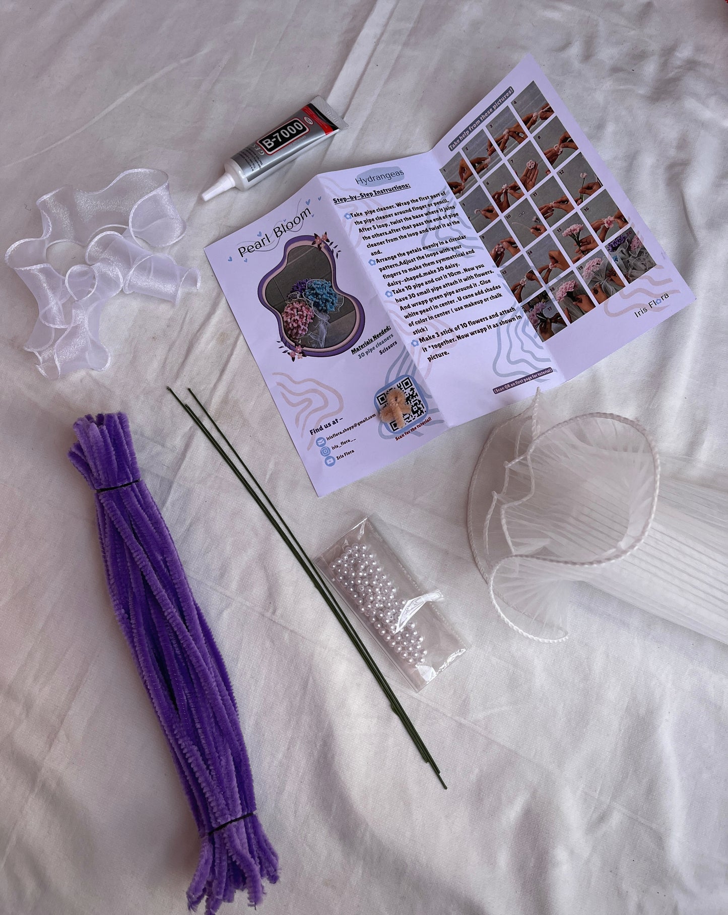 Lilac pearl bloom | DIY Kit