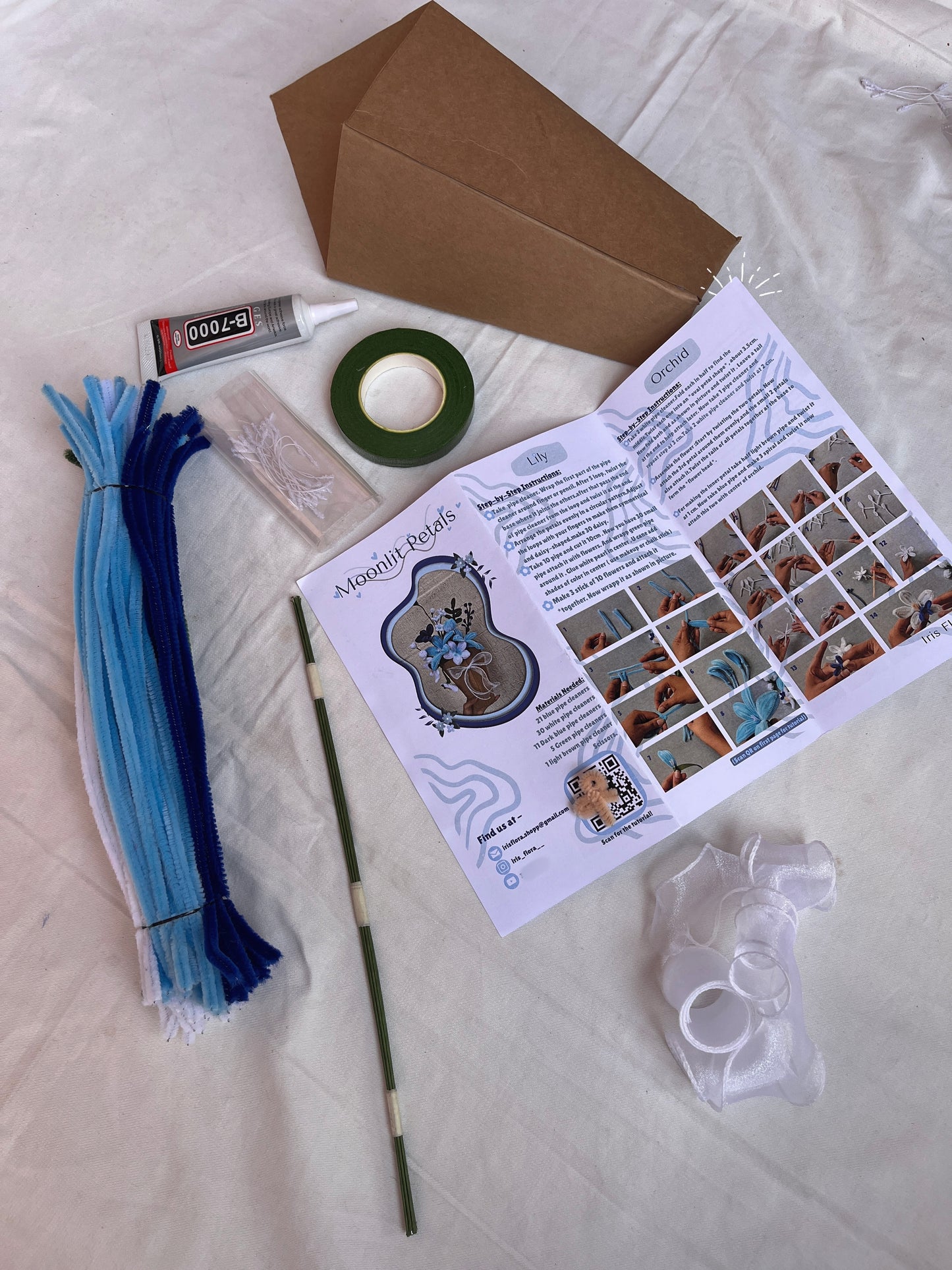 Moonlit petals | DIY Kit