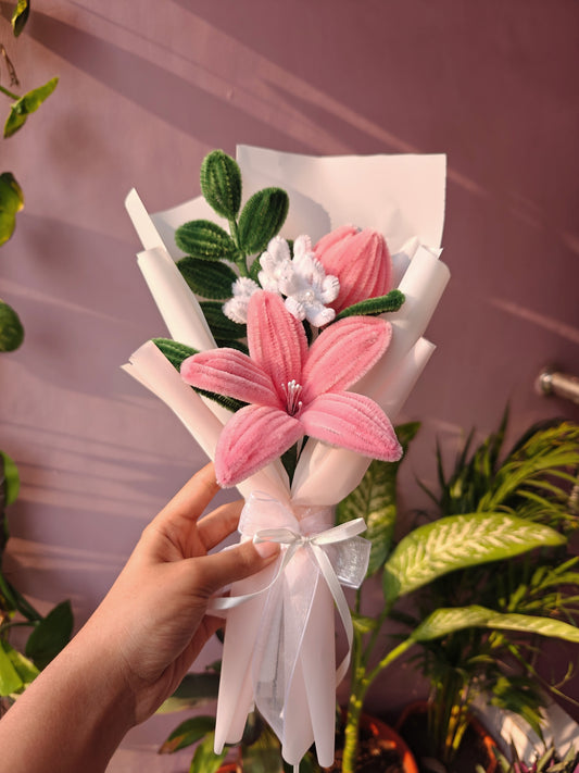 Tulip Lilly daisy bouquet