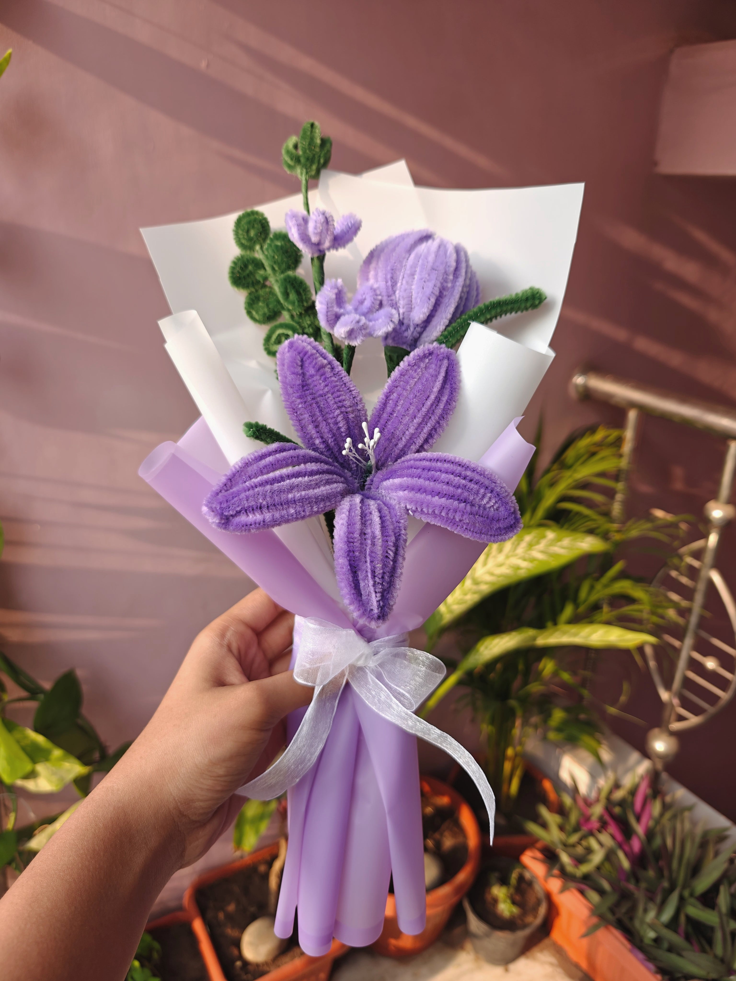 Purple bloom
