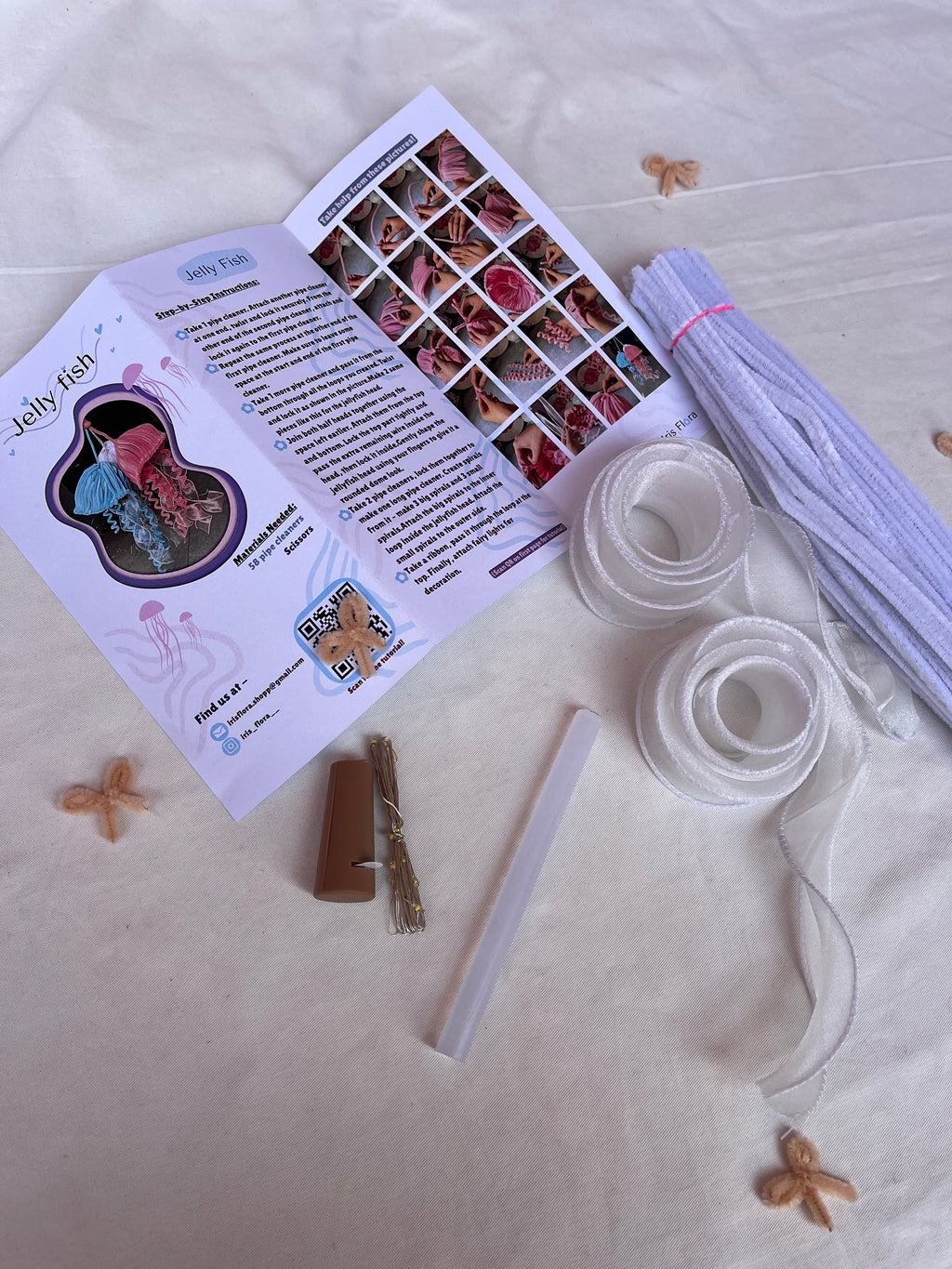 Jelly fish (white) | DIY Kit