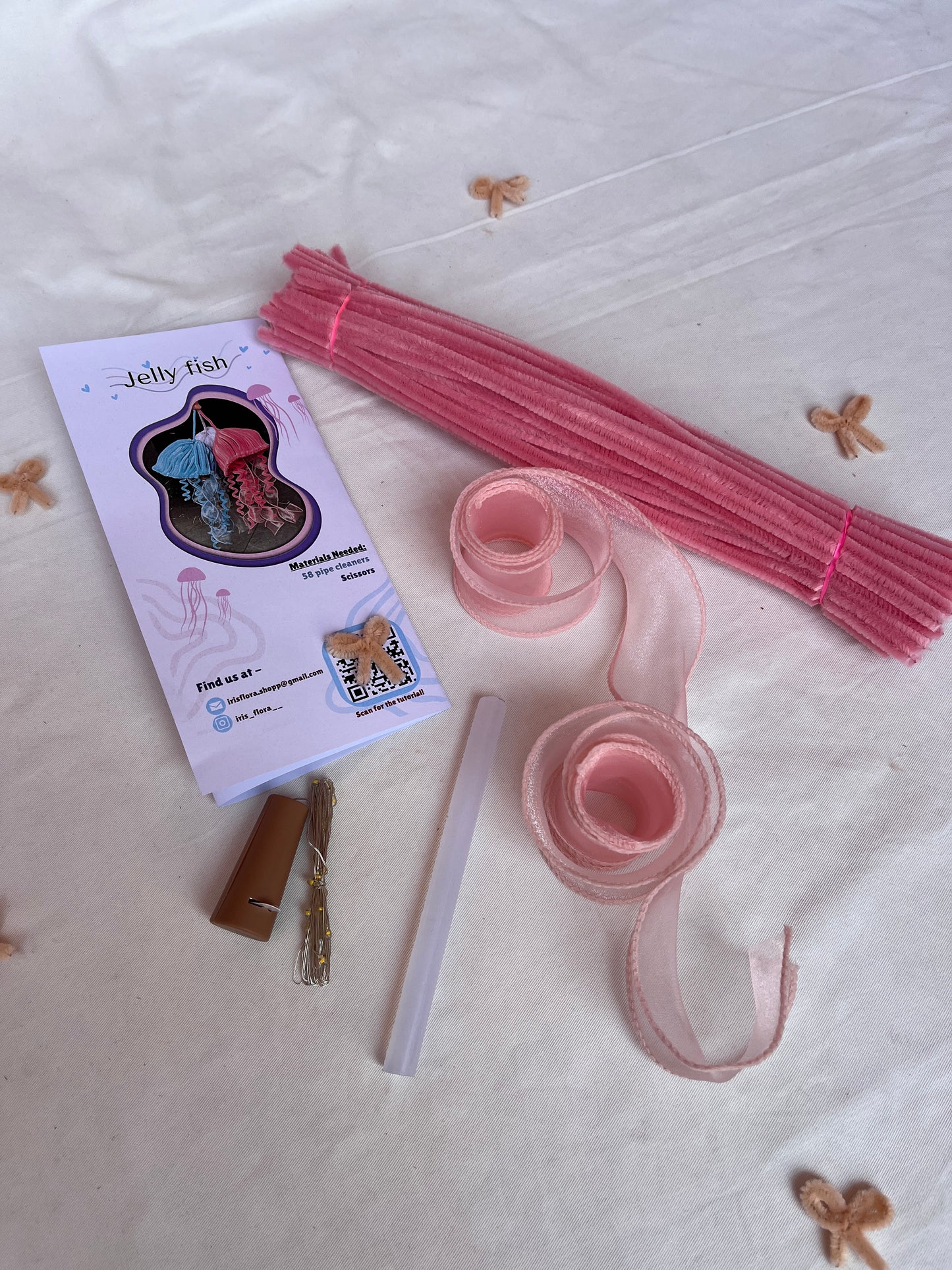 Jelly fish (pink) | DIY Kit
