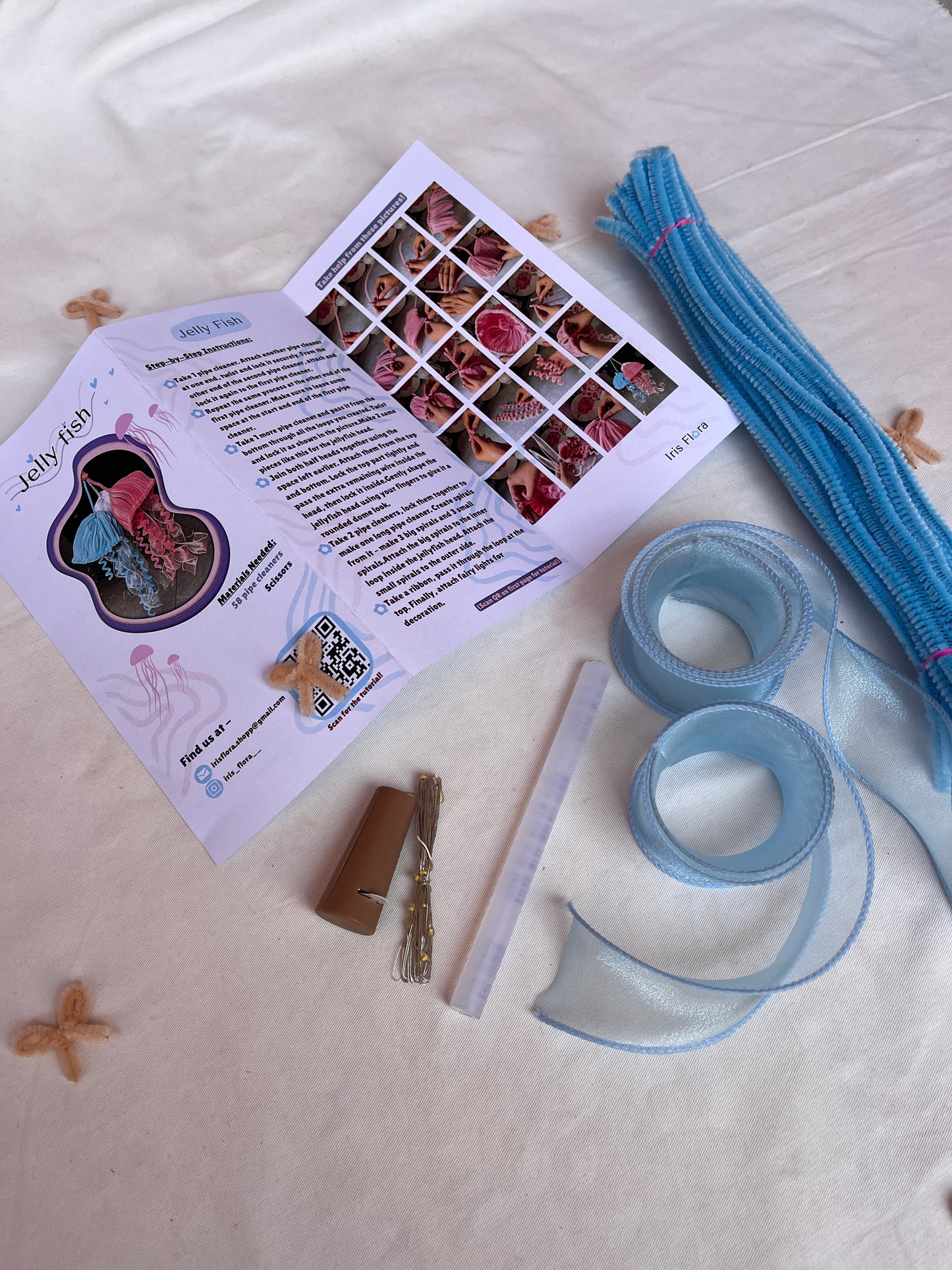 Jelly fish (blue) | DIY Kit