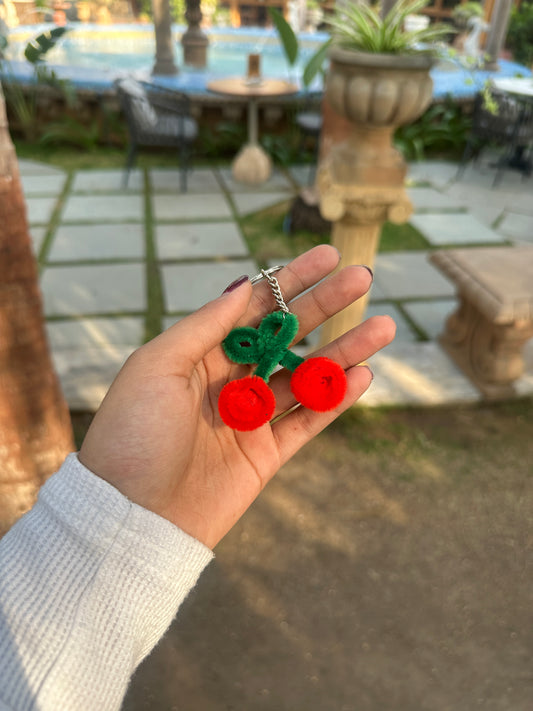 cherry keychain