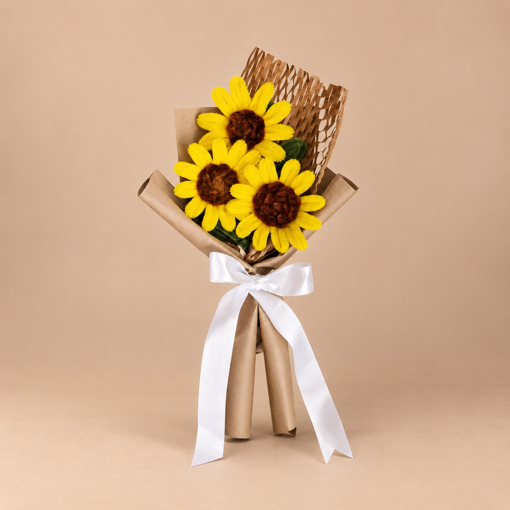 3 Sunflower  bouquet
