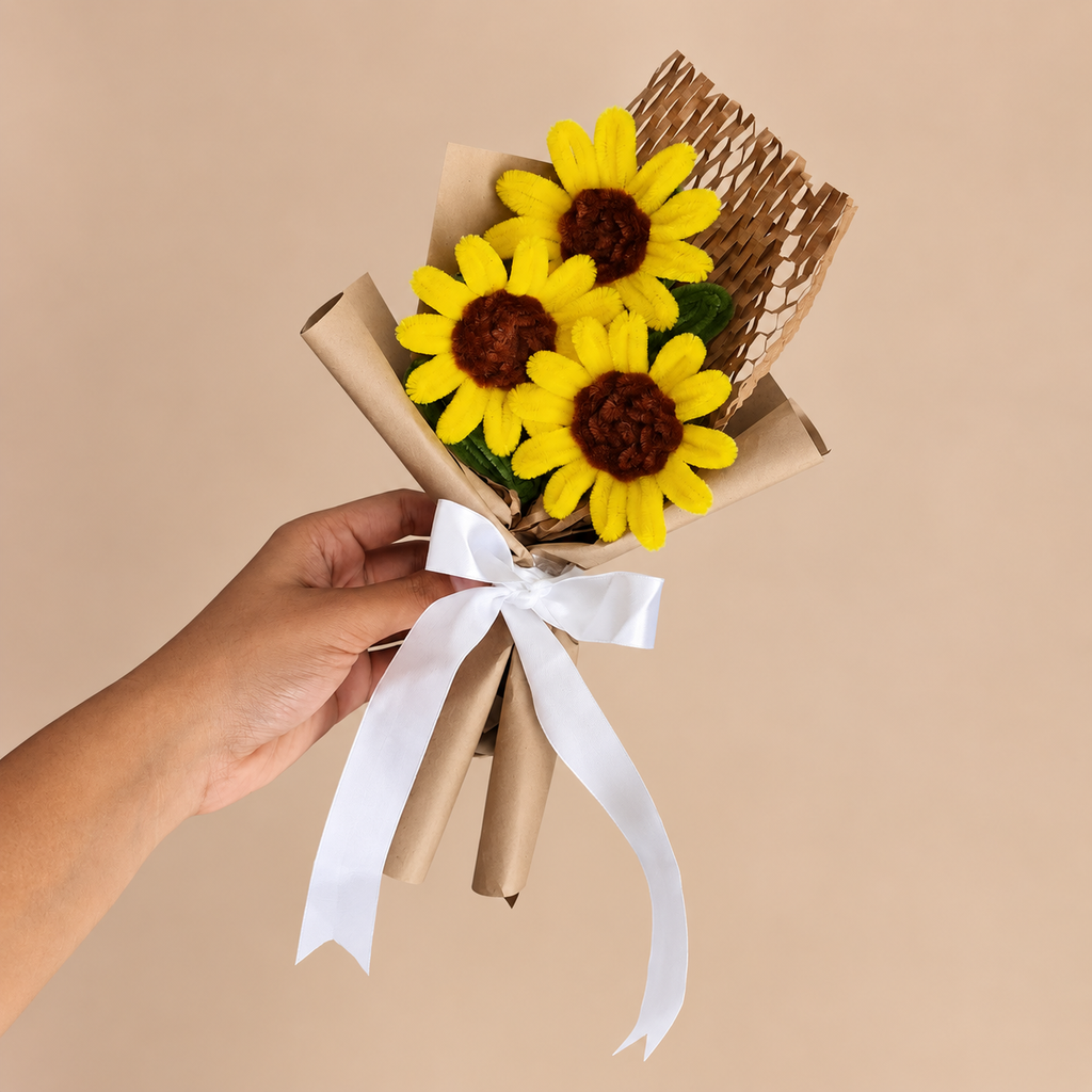 3 Sunflower  bouquet
