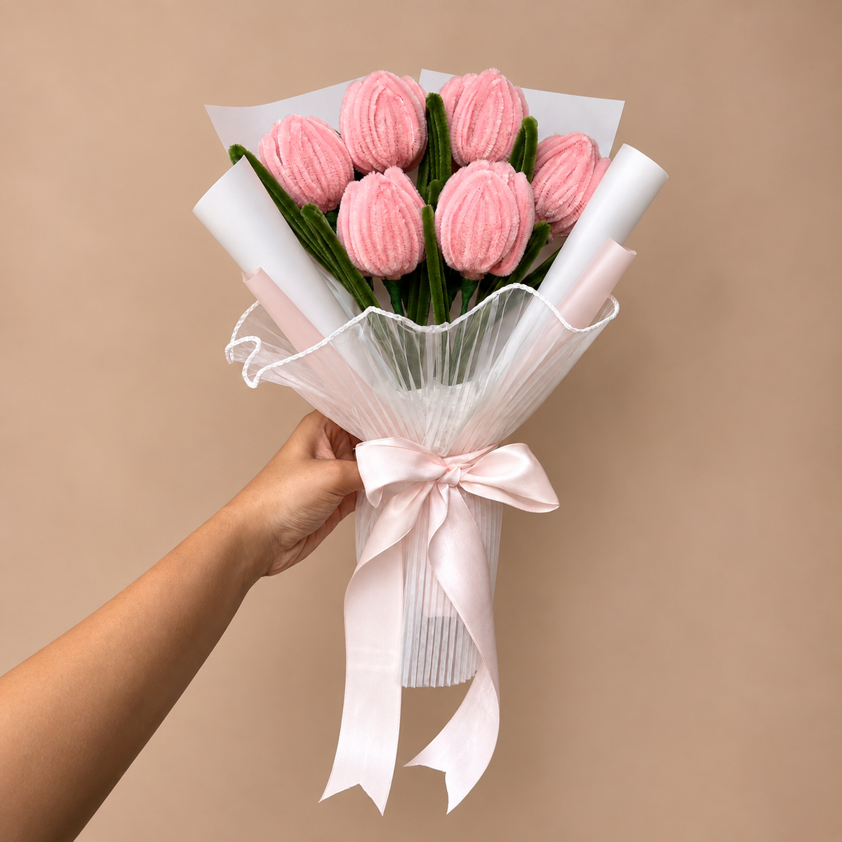 Pink Tulip Bouquet